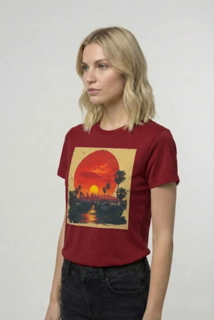 T-shirt LOS ANGELES (#003) – Image 8