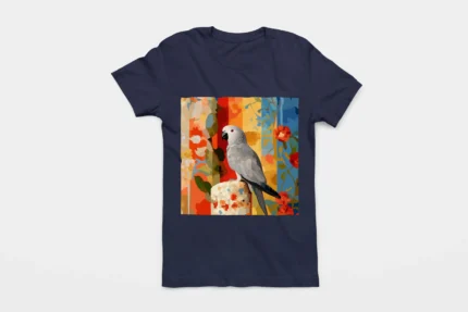 T-shirt AFRICAN GREY PARROT (#004) – Image 16