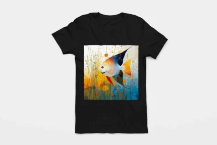 T-shirt ANGELFISH POISSON ANGE (#004)