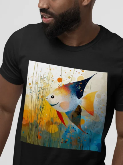 T-shirt ANGELFISH POISSON ANGE (#004) – Image 5