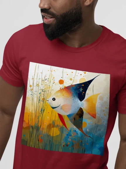T-shirt ANGELFISH POISSON ANGE (#004) – Image 10