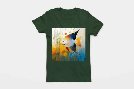 T-shirt ANGELFISH POISSON ANGE (#004) – Image 11