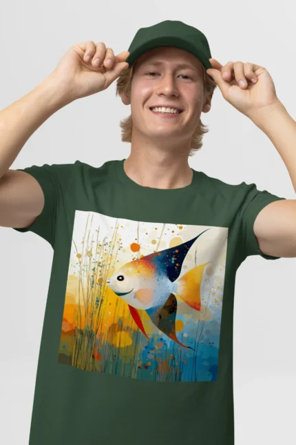 T-shirt ANGELFISH POISSON ANGE (#004) – Image 14