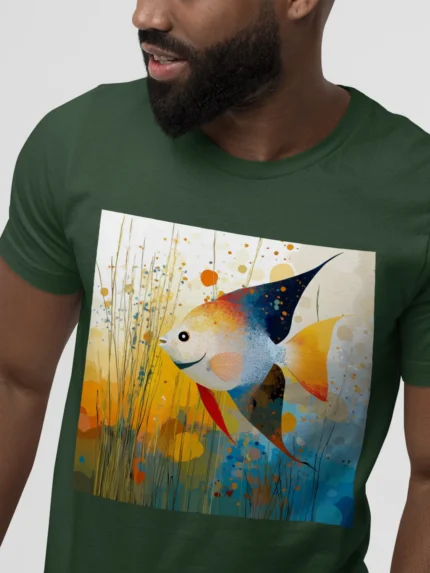 T-shirt ANGELFISH POISSON ANGE (#004) – Image 15