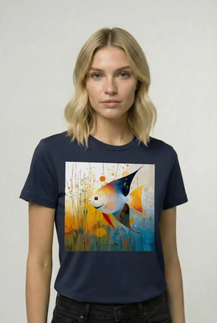 T-shirt ANGELFISH POISSON ANGE (#004) – Image 17