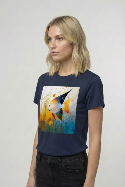 T-shirt ANGELFISH POISSON ANGE (#004) – Image 18