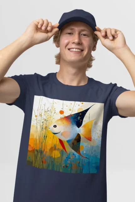 T-shirt ANGELFISH POISSON ANGE (#004) – Image 19