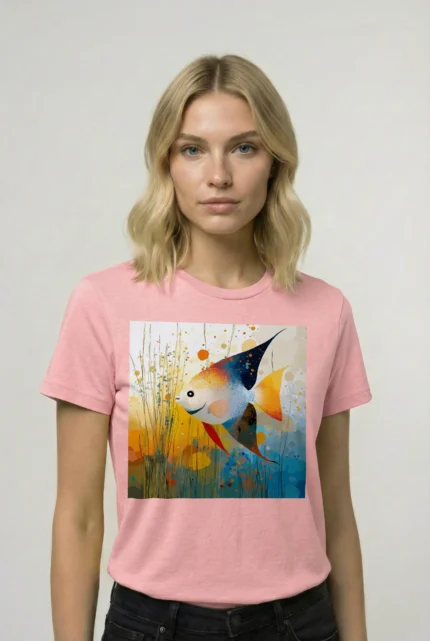 T-shirt ANGELFISH POISSON ANGE (#004) – Image 22
