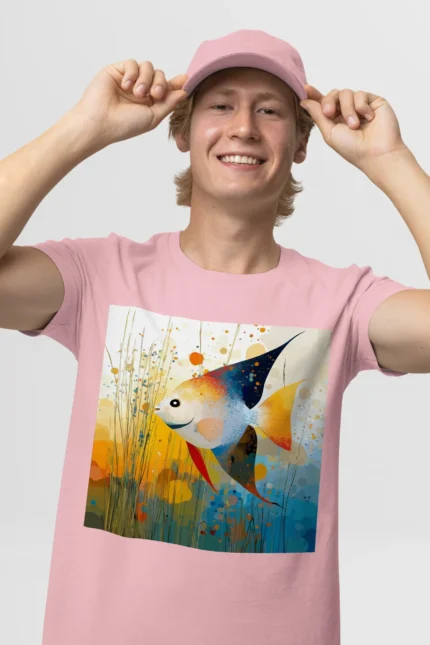 T-shirt ANGELFISH POISSON ANGE (#004) – Image 24