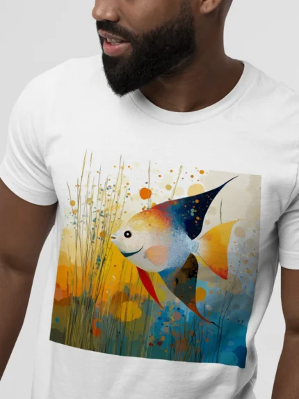 T-shirt ANGELFISH POISSON ANGE (#004) – Image 30