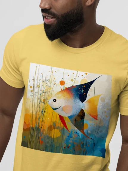 T-shirt ANGELFISH POISSON ANGE (#004) – Image 35