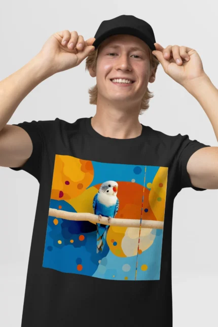 T-shirt BUDGERIGAR (#004) – Image 4