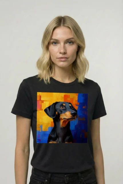 T-shirt DACHSHUND (#004) – Image 2