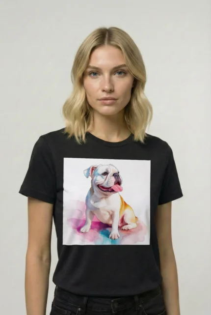 T-shirt ENGLISH BULLDOG (#004) – Image 2