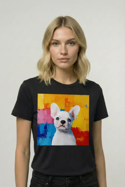T-shirt FRENCH BULLDOG (#004) – Image 2