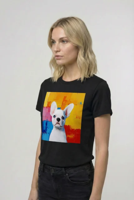 T-shirt FRENCH BULLDOG (#004) – Image 3