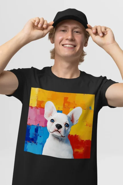 T-shirt FRENCH BULLDOG (#004) – Image 4