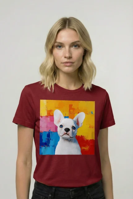 T-shirt FRENCH BULLDOG (#004) – Image 7
