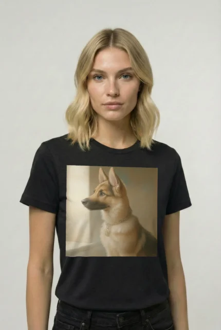T-shirt GERMAN SHEPHERD (#004) – Image 2
