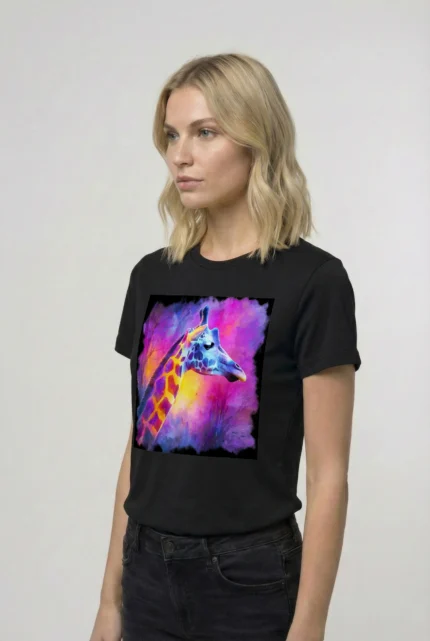 T-shirt GIRAFFE (#004) – Image 3