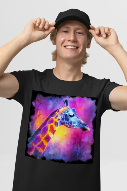 T-shirt GIRAFFE (#004) – Image 4