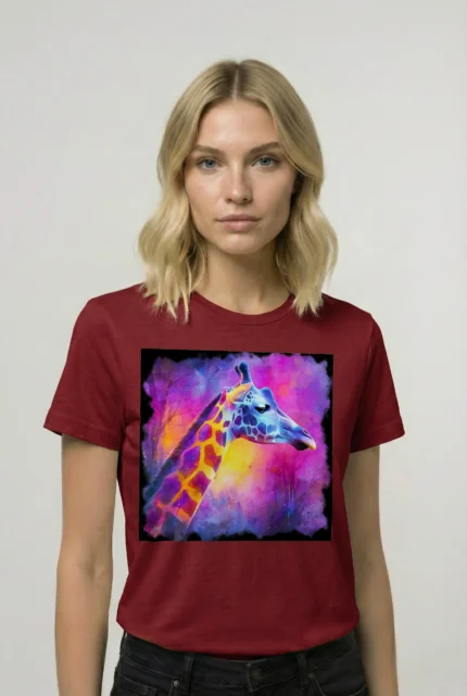 T-shirt GIRAFFE (#004) – Image 7