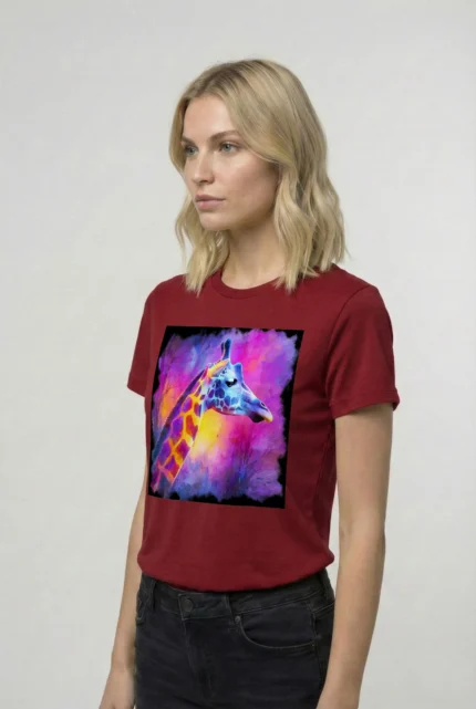 T-shirt GIRAFFE (#004) – Image 8