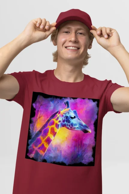 T-shirt GIRAFFE (#004) – Image 9