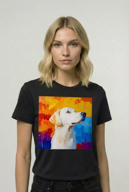 T-shirt GOLDEN RETRIEVER (#004) – Image 2