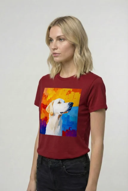 T-shirt GOLDEN RETRIEVER (#004) – Image 8