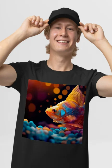 T-shirt GOLDFISH (#004) – Image 4