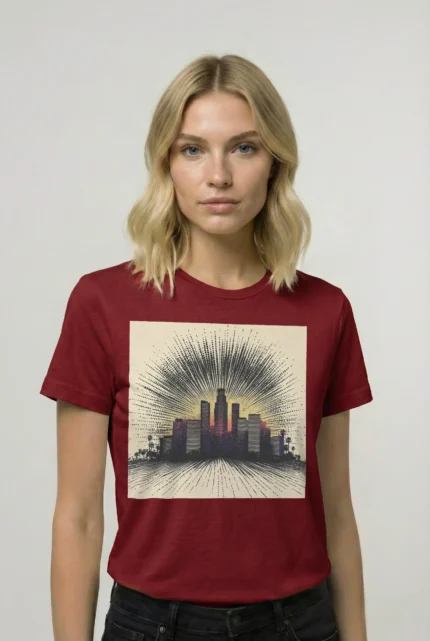 T-shirt LOS ANGELES (#004) – Image 7