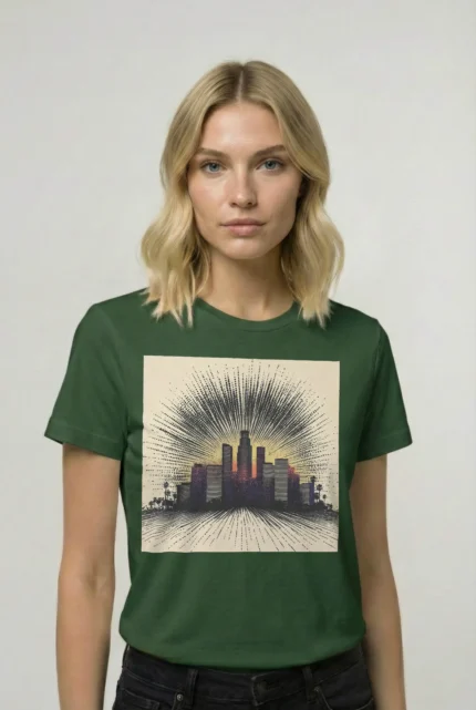 T-shirt LOS ANGELES (#004) – Image 12