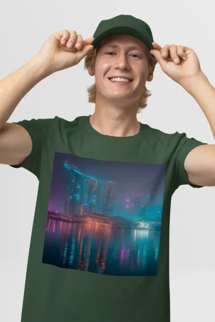 T-shirt SINGAPOUR (#004) – Image 14