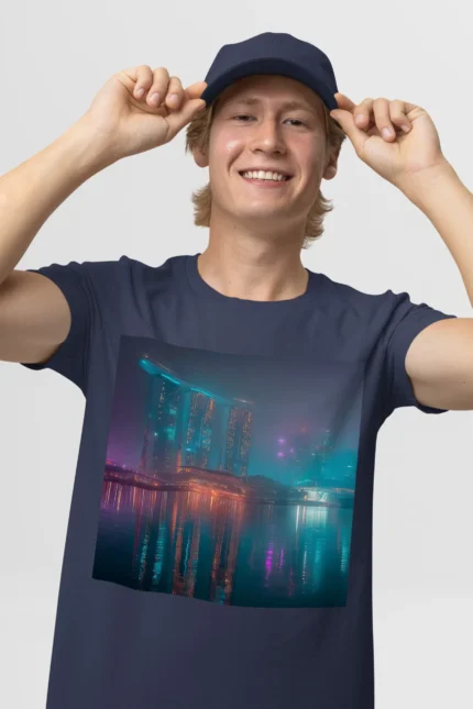 T-shirt SINGAPOUR (#004) – Image 19