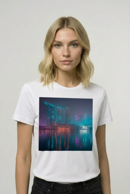 T-shirt SINGAPOUR (#004) – Image 27