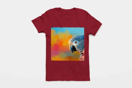 T-shirt AFRICAN GREY PARROT (#005) – Image 6