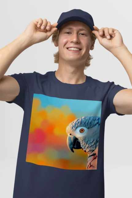 T-shirt AFRICAN GREY PARROT (#005) – Image 19