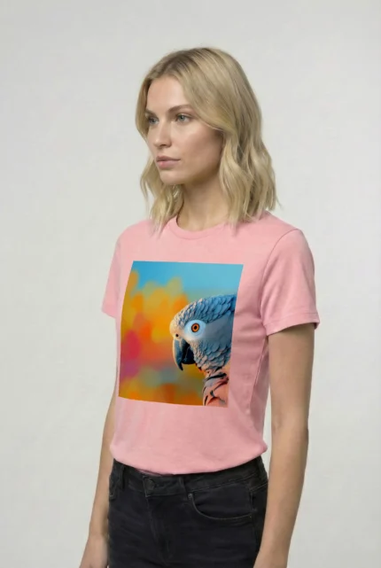 T-shirt AFRICAN GREY PARROT (#005) – Image 23