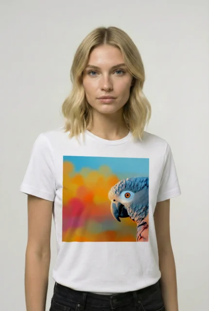 T-shirt AFRICAN GREY PARROT (#005) – Image 27