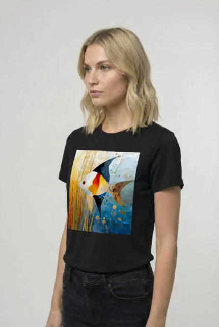 T-shirt ANGELFISH POISSON ANGE (#005) – Image 3