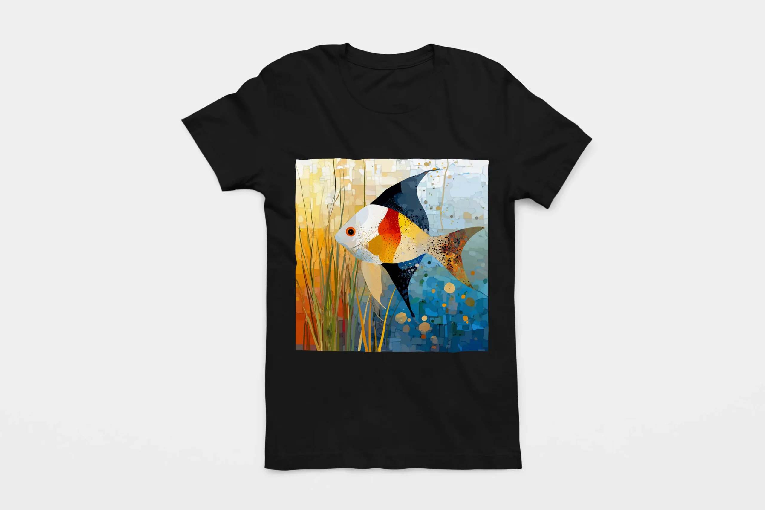 T-shirt ANGELFISH POISSON ANGE (#005)