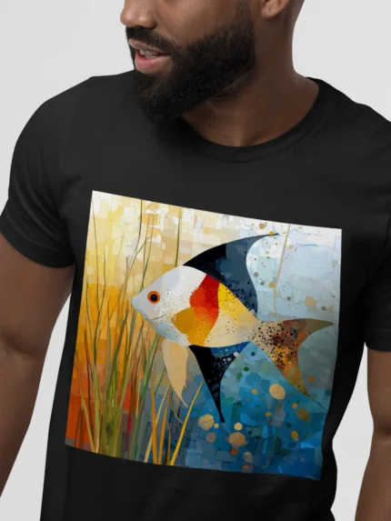 T-shirt ANGELFISH POISSON ANGE (#005) – Image 5