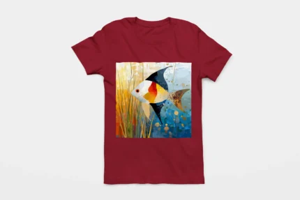 T-shirt ANGELFISH POISSON ANGE (#005) – Image 6