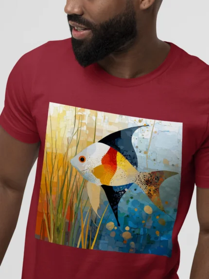 T-shirt ANGELFISH POISSON ANGE (#005) – Image 10