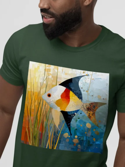 T-shirt ANGELFISH POISSON ANGE (#005) – Image 15