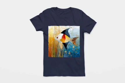 T-shirt ANGELFISH POISSON ANGE (#005) – Image 16