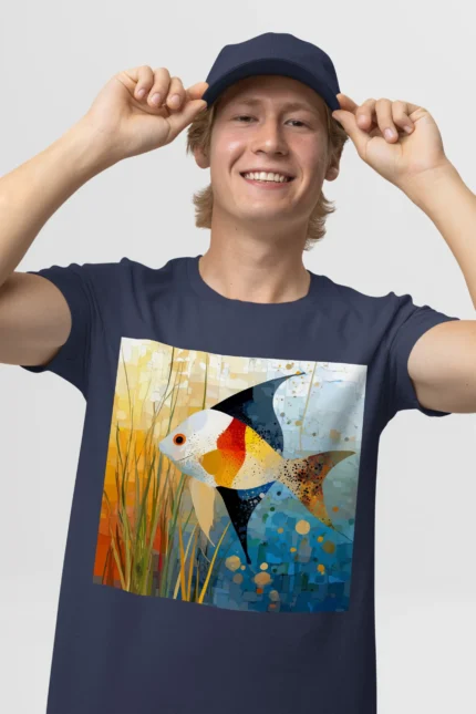 T-shirt ANGELFISH POISSON ANGE (#005) – Image 19