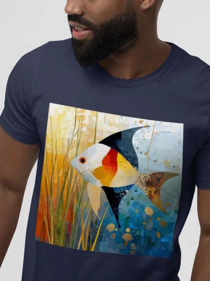 T-shirt ANGELFISH POISSON ANGE (#005) – Image 20