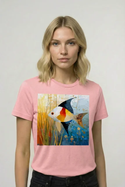 T-shirt ANGELFISH POISSON ANGE (#005) – Image 22